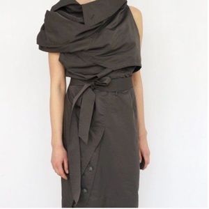 All Saints Amka Trench Dress Size 8